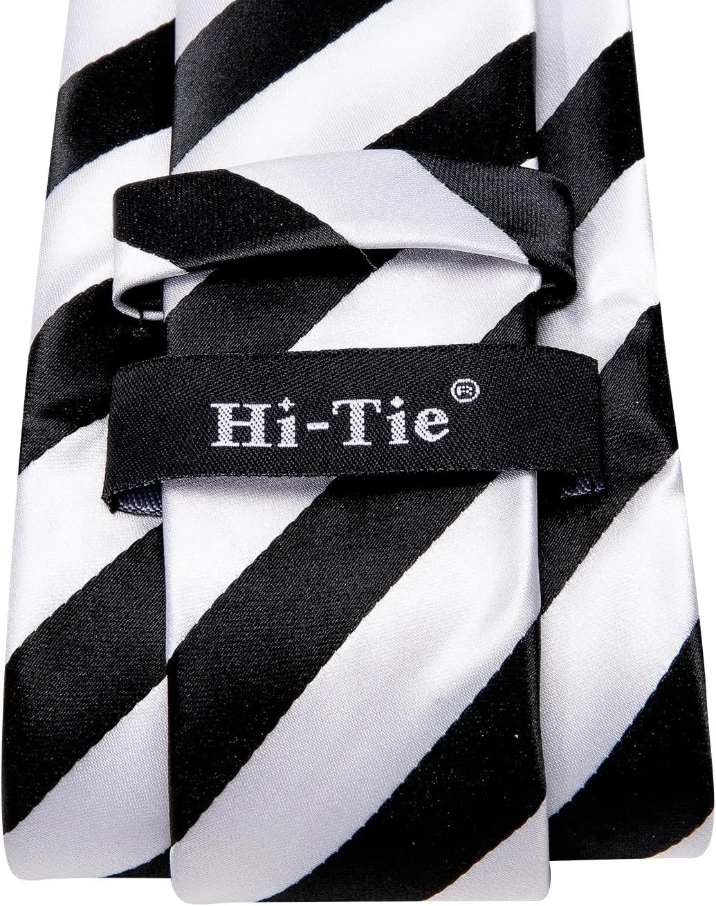Hi-Tie 3 Pcs Gift Box Mens Tie Set Necktie with Pocket Square Cufflinks Lapel Pin Silk Neck Tie Collection