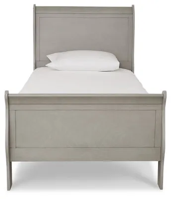 Kordasky Twin Sleigh Bed with Dresser
