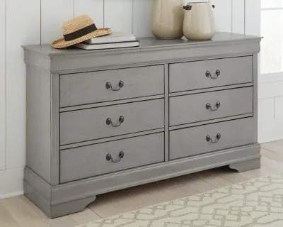 Kordasky Twin Sleigh Bed with Dresser