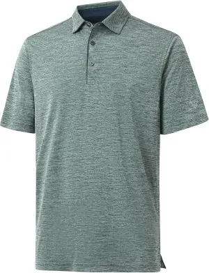 M MAELREG Mens Golf Shirt Short Sleeve Dry Fit Tech Moisture Wicking Performance Stylish Heather Collared Polo Shirts