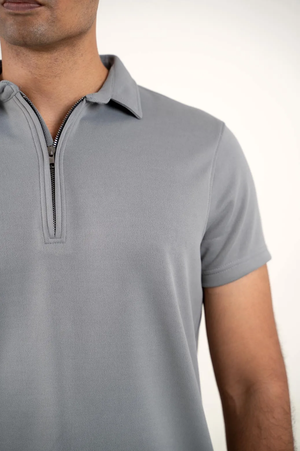 Regal Gray Polo Tshirt For Men