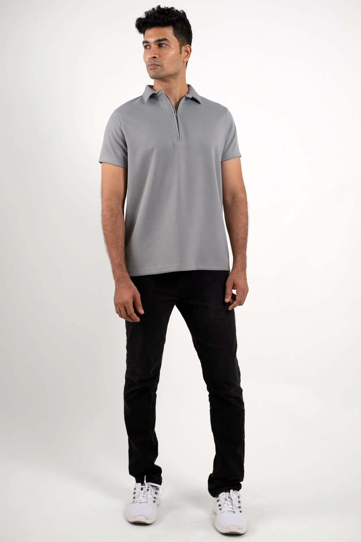 Regal Gray Polo Tshirt For Men