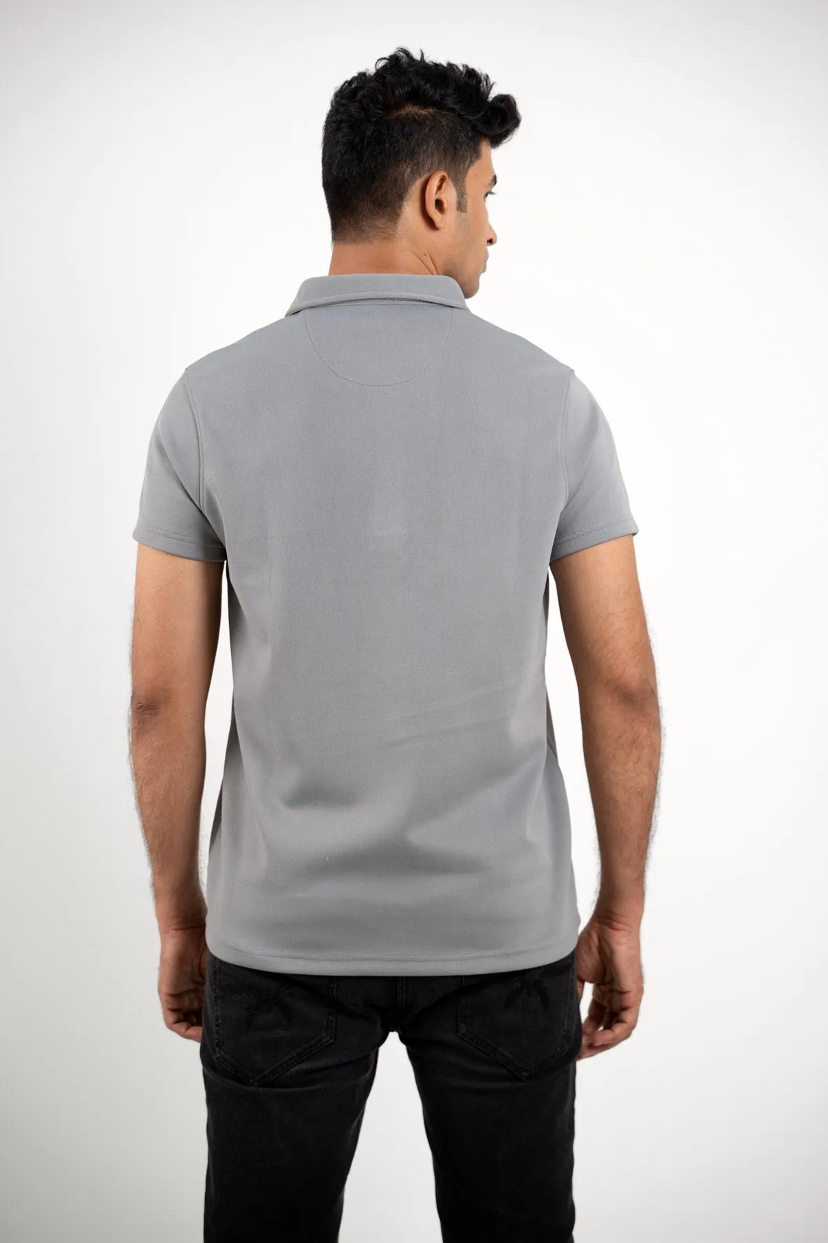 Regal Gray Polo Tshirt For Men