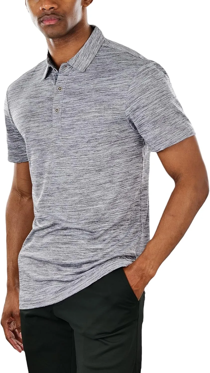 ToBeInStyle Men's Classic Short Sleeve Active Polo Shirt