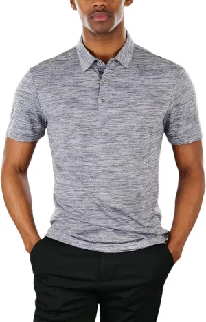ToBeInStyle Men's Classic Short Sleeve Active Polo Shirt