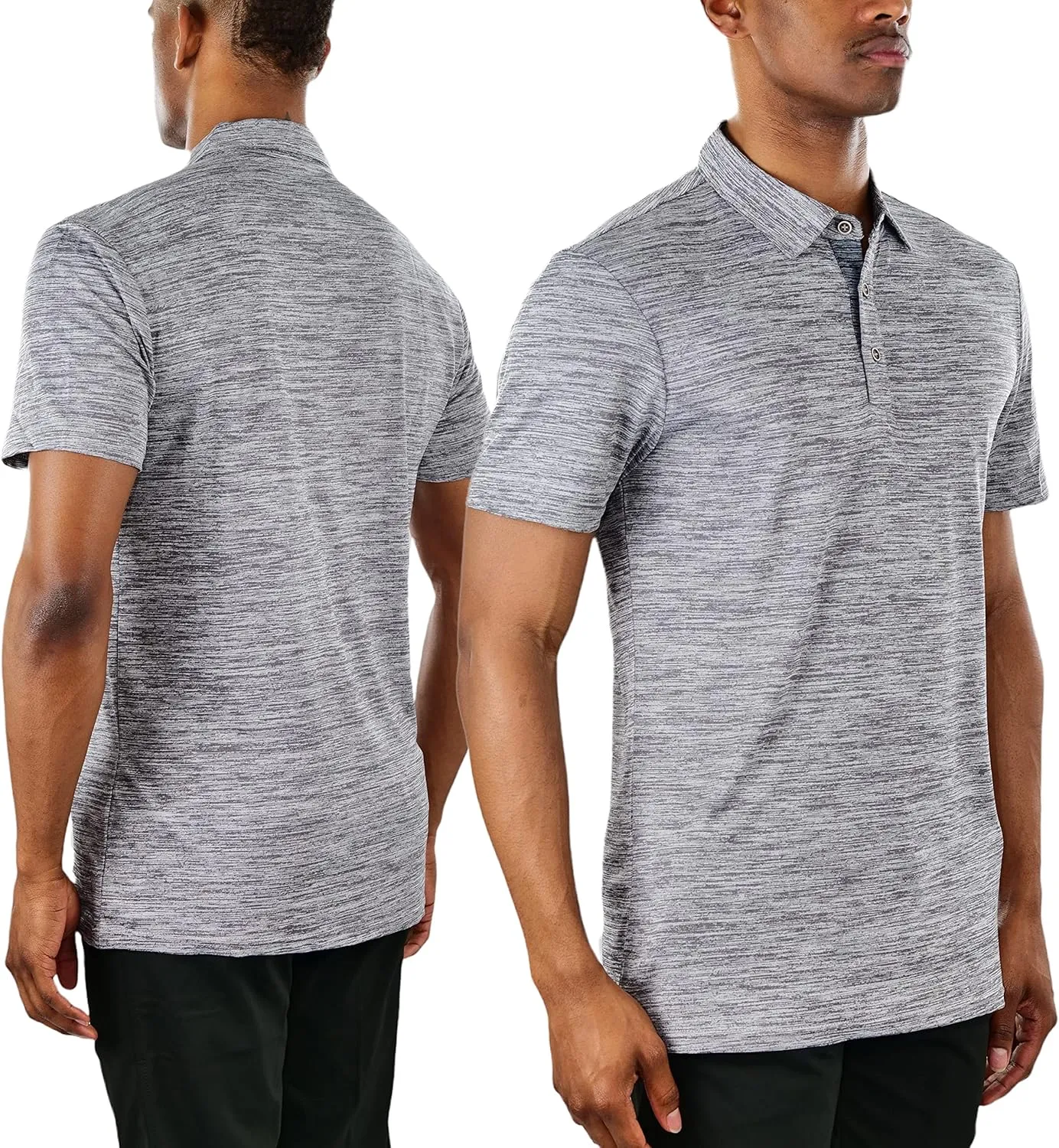 ToBeInStyle Men's Classic Short Sleeve Active Polo Shirt